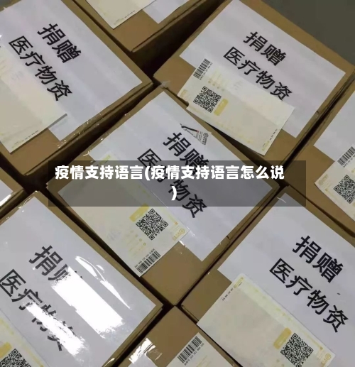 疫情支持语言(疫情支持语言怎么说)-第3张图片